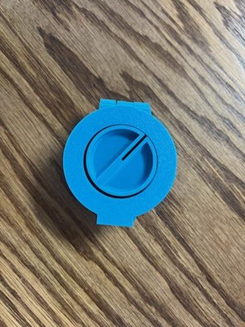 TAPE MEASURE HOLDER/Winder, Pull Out The Tape Measure & Wind Back In, Tape Measure Not Included Teal
