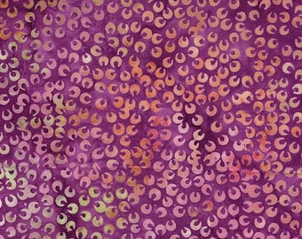122523430 POSY TWIST PEQUEÑO Tela para patchwork con pétalos batik, Island Batiks, tela cortada a medida