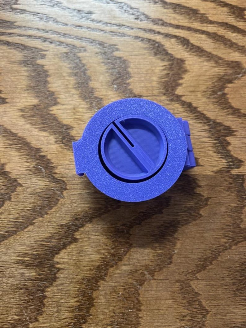 TAPE MEASURE HOLDER/Winder, Pull Out The Tape Measure & Wind Back In, Tape Measure Not Included Purple
