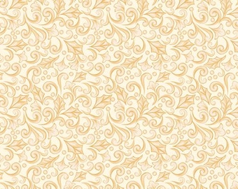 16822-07 HIGHLAND GLEN WINTER Scroll Quilt Fabric, Benartex Fabrics, Fabric By The Yard
