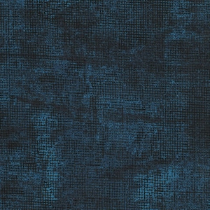 May include: A dark blue textured fabric with a subtle grid pattern. The fabric has a slightly faded appearance, giving it a vintage look.