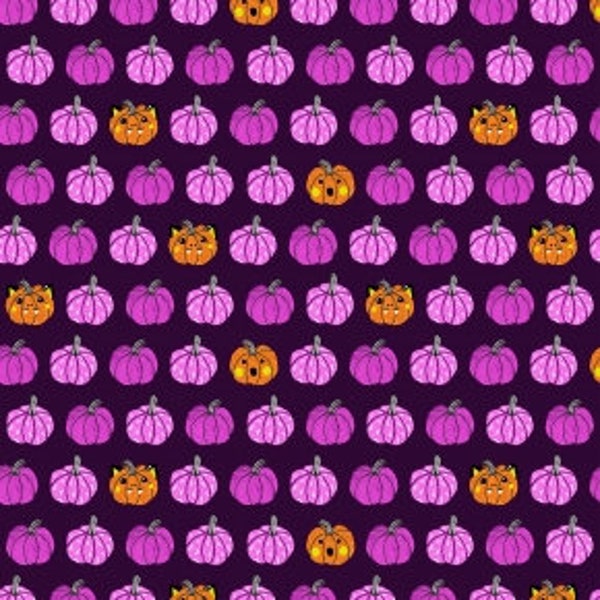 CC303-PS1P BRING YOUR OWN Boos Carve Away Halloween Quilt Fabric, Cotton & Steel, Fabric By The Yard