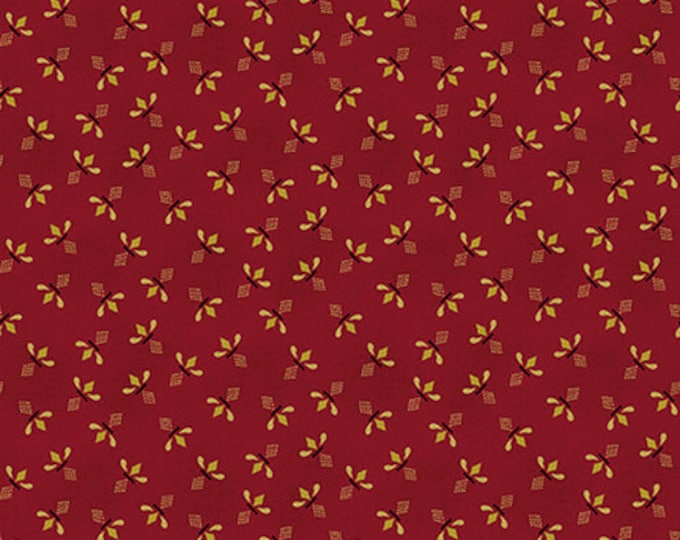 940488 RED DIAMOND SPRAYS Quilt Fabric, Gratitude & Grace Whatnots