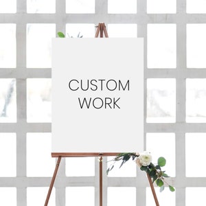 Trabajo personalizado para su cartel de cumpleaños, cartel de aniversario, cartel de cumpleaños personalizado