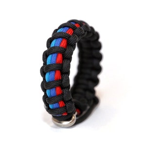 Mens Jewelry BMW M Series Paracord Survival Bracelet Men&#39;s Bracelet