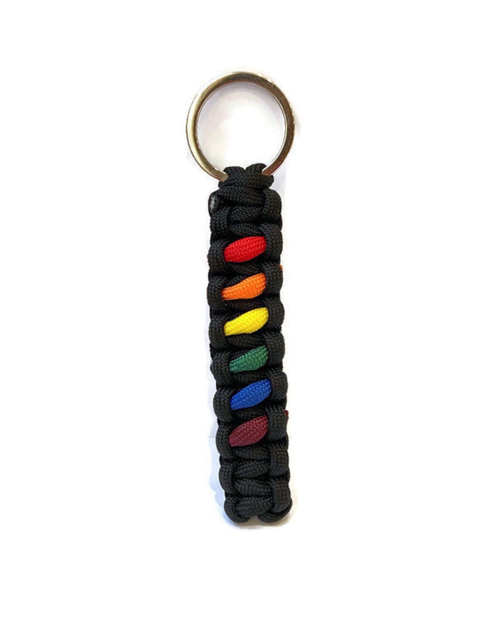 LGBT Gay Orgullo arco iris llave cadena joyería paracord Etsy España
