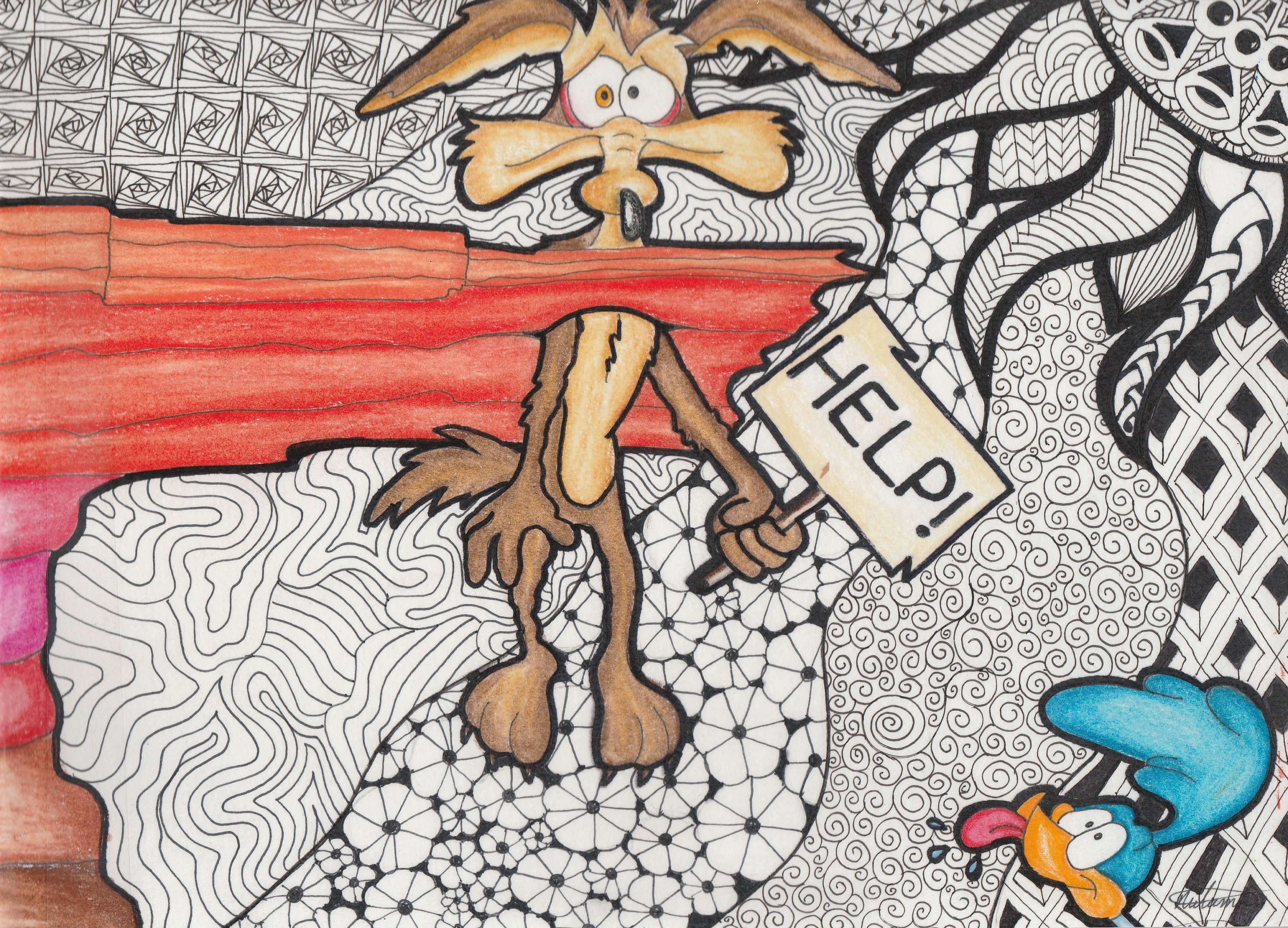 wile and roadrunner shoes