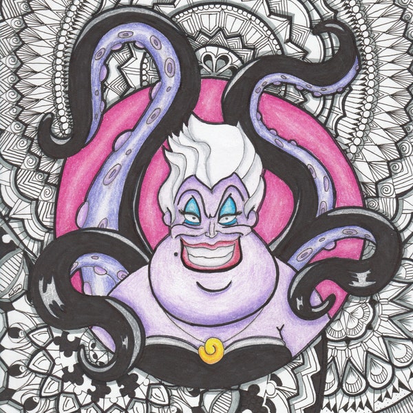 Little Mermaid Ursula Digital Download