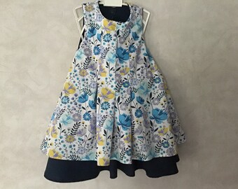 children's dress spring summer from 2 to 12 years