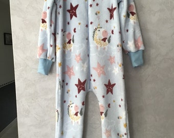 Fleece-Pyjamas von 1 Jahr bis 12 Jahre alt