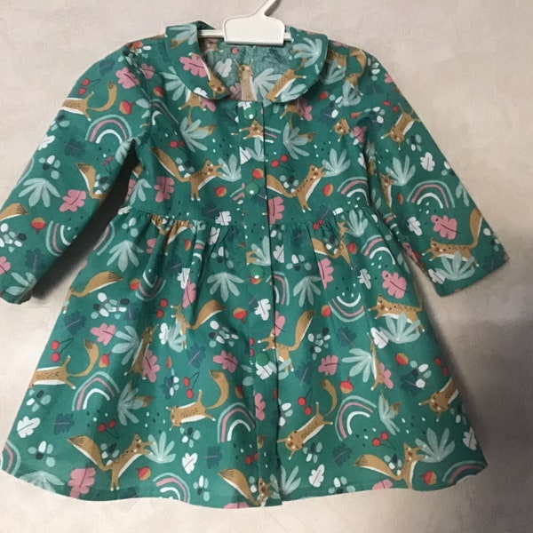 Robe enfant manches longues du 12 mois au 14 ans