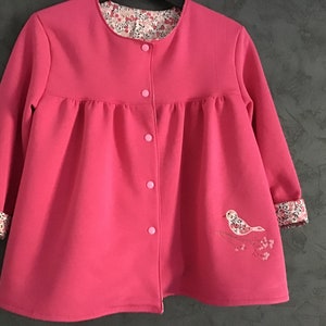 Cardigan / vest with fixed or removable sleeves