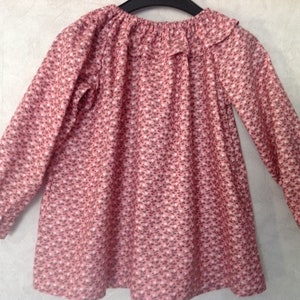 flower blouse way liberty old rose