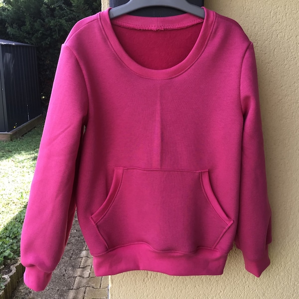 Sweat-shirt enfant/ pull/ haut fille rose