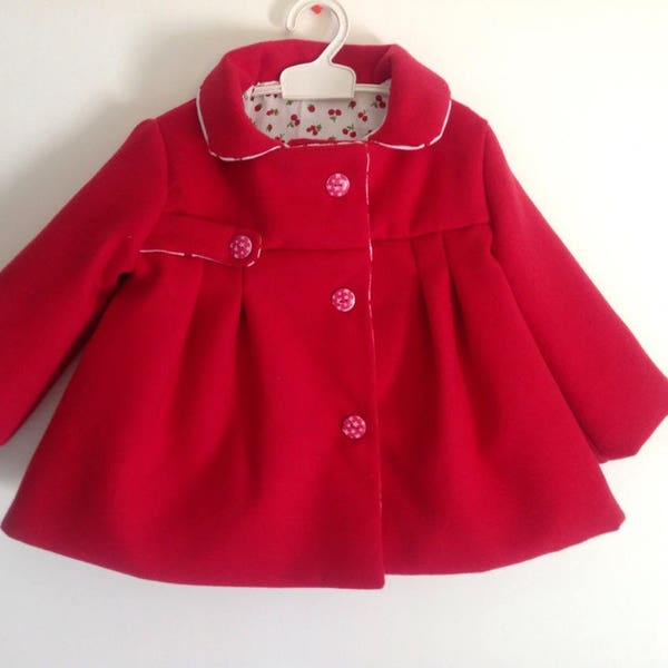 Girls Winter Coat - Etsy