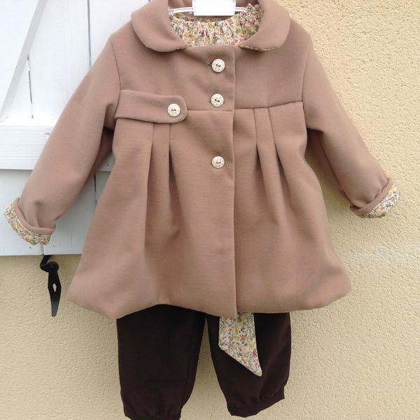 Manteau enfant chaud automne hiver 2 ans