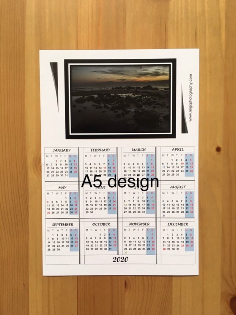 Landscape Calendar Magnet 2020