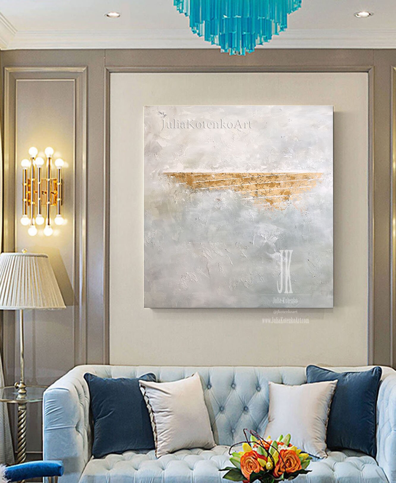 Large Canvas Art White Abstract Canvas Art Texture Wall Art  Etsy