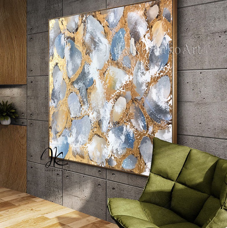 Oversize Abstract Textured Wall art Original Painting on | Etsy