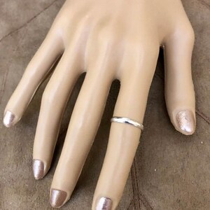 Sterling Silver Plain Band             550