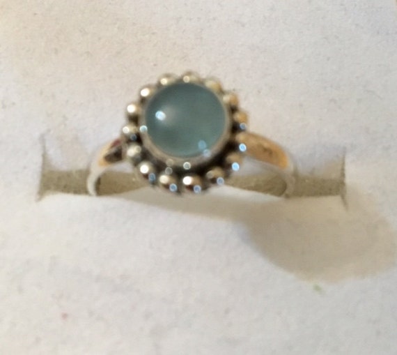 Sterling Silver Moonstone Ring 982