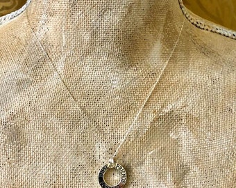 Sterling Silver Best Friends Forever Necklace  SSN8