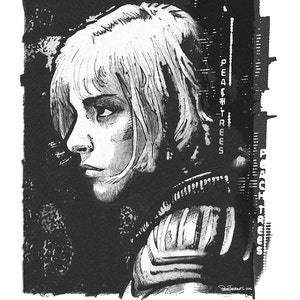 Dredd 3D - Judge Anderson A3 Kunstdruck