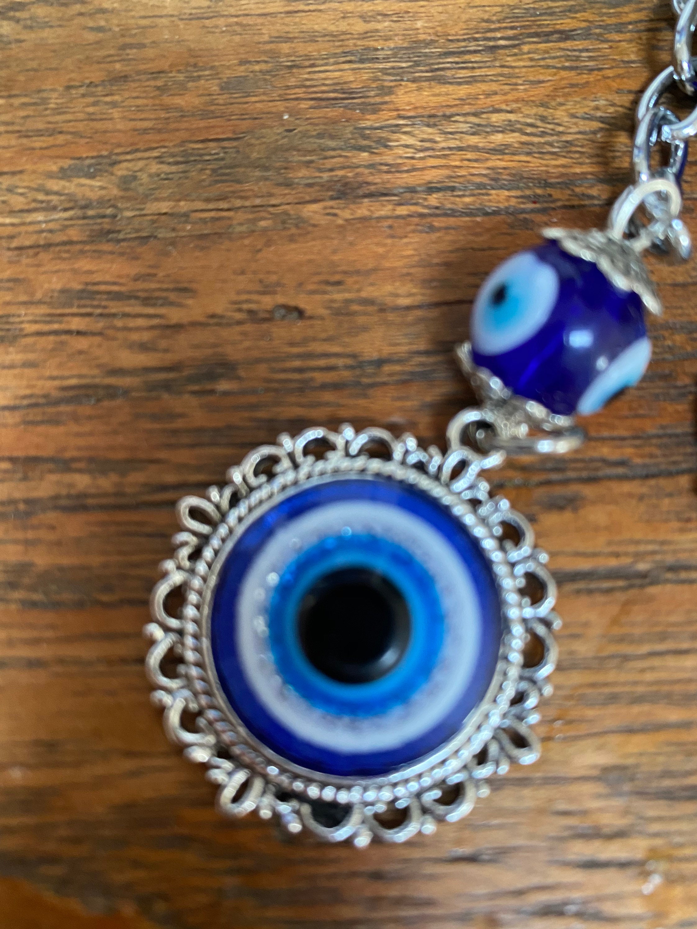 Protection evil eye charm. Charged for protection Etsy