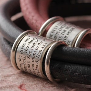 Chapter & Verse Story Bead For Morgan and French Story Armbanden Kerstcadeau