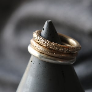 Sand Cast Sterling Silver Ring, Sandcast Ring, Organic Textured Ring, Rugged Ring, Rustic Ring, Forged Ring Xmas Christmas Gift