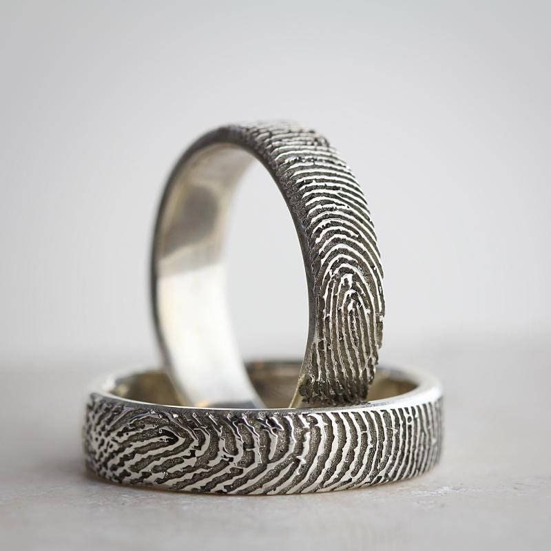 Ring with fingerprint online