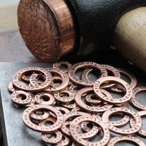 Additional Rings for Morgan & French Personalised Copper Ring Keyring Xmas Christmas Gift