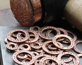 Additional Rings for Morgan & French Personalised Copper Ring Keyring Xmas Christmas Gift