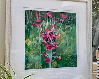 A4 Giclee Print of Mealy Primrose Painting (unframed)