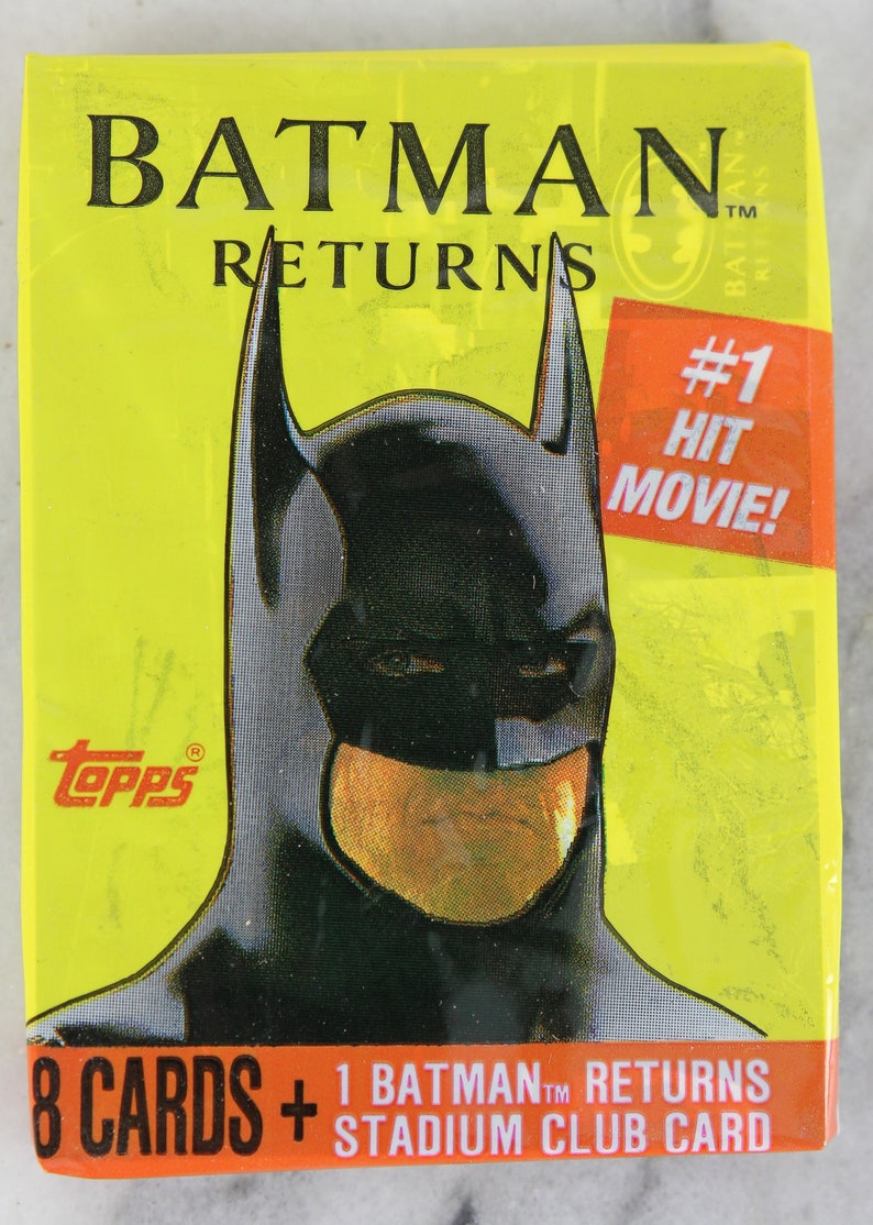topps batman returns trading cards
