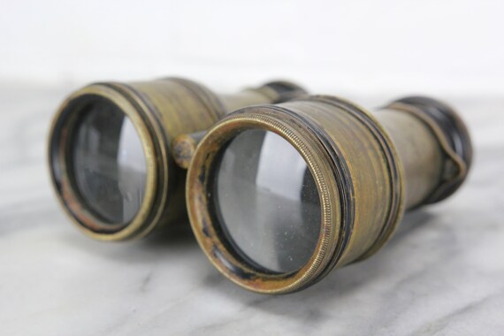brass binoculars