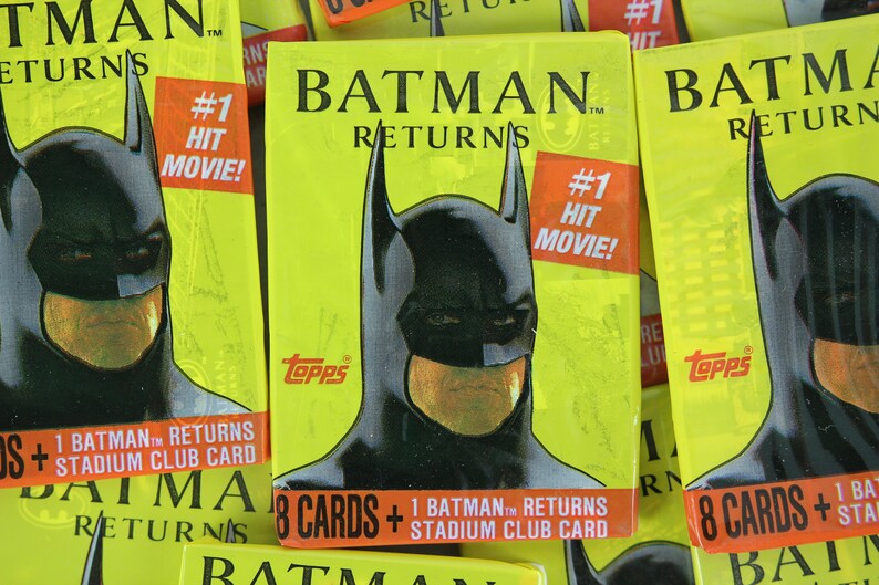topps batman returns trading cards