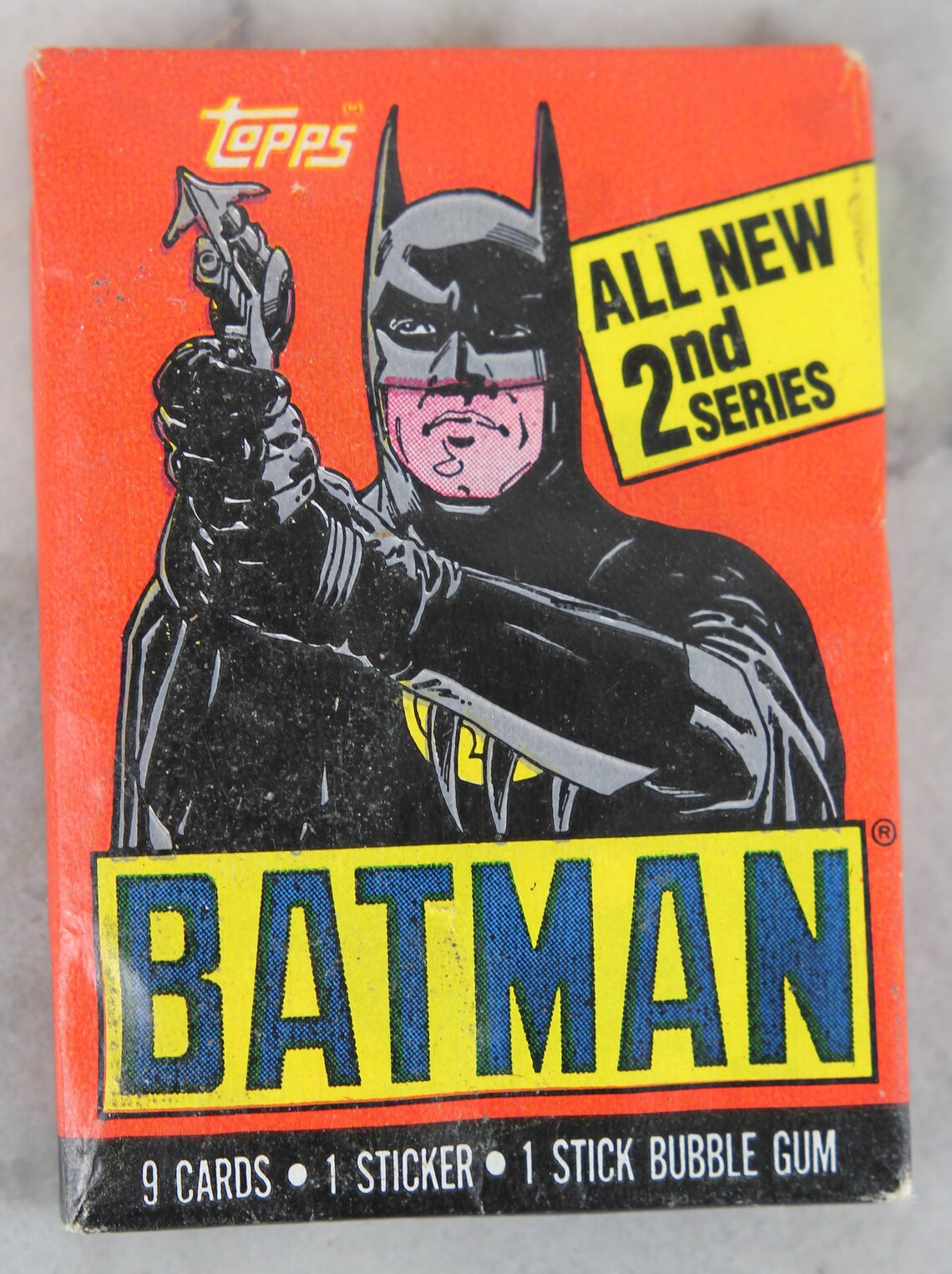 Topps Batman Collectible Trading Cards 2nd Series One Wax Etsy