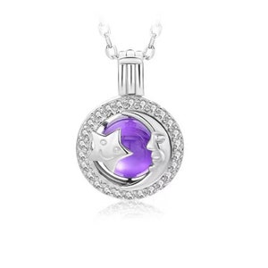 Solid 925 sterling silver pearl cage, pendant,  pendant cage for pearl or gemstone, pendant blank, jewelry DIY, gift DIY