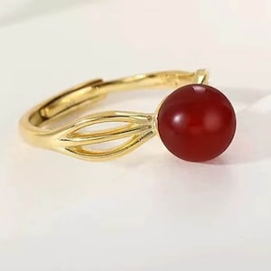 Massive 925 Sterling Silber Ring Fassung für halb gebohrte Perle oder Perle, Perlenfassungen, Wholesale Ring blanko, Schmuck DIY, Geschenk DIY