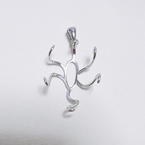 925 Sterling Silver pendant setting for baroque Pearls, pendant mountings, pendant blanks, wholesale DIY Pearl Pendant findings