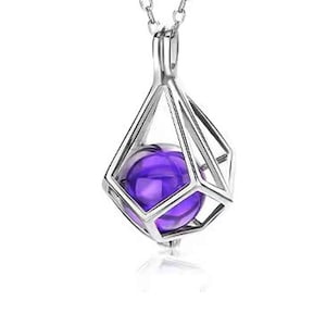 Massiver 925er Sterlingsilber-Perlenkäfig, Anhängerkäfig für Perle oder Edelstein, Haustieranhängerrohling, Schmuck DIY, Geschenk DIY-NT243