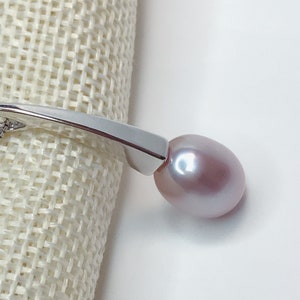 925 Sterling Silver pendant setting for pearl or gemstone, Pearl pendant mountings, wholesale DIY Pearl Pendant findings