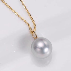 18k Gold Perlenkappe, 18K Gold Anhängerfassung für Perle oder Edelstein, Anhänger-Befestigungen, Anhängerrohling, Schmuck DIY, Geschenk DIY