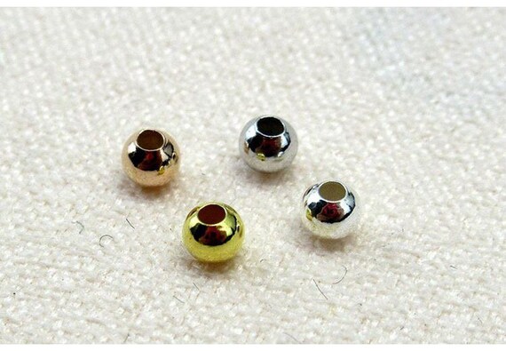 S925 Sterling Silver Beads for Jewelry Making, Wholesale Jewelry Findings 