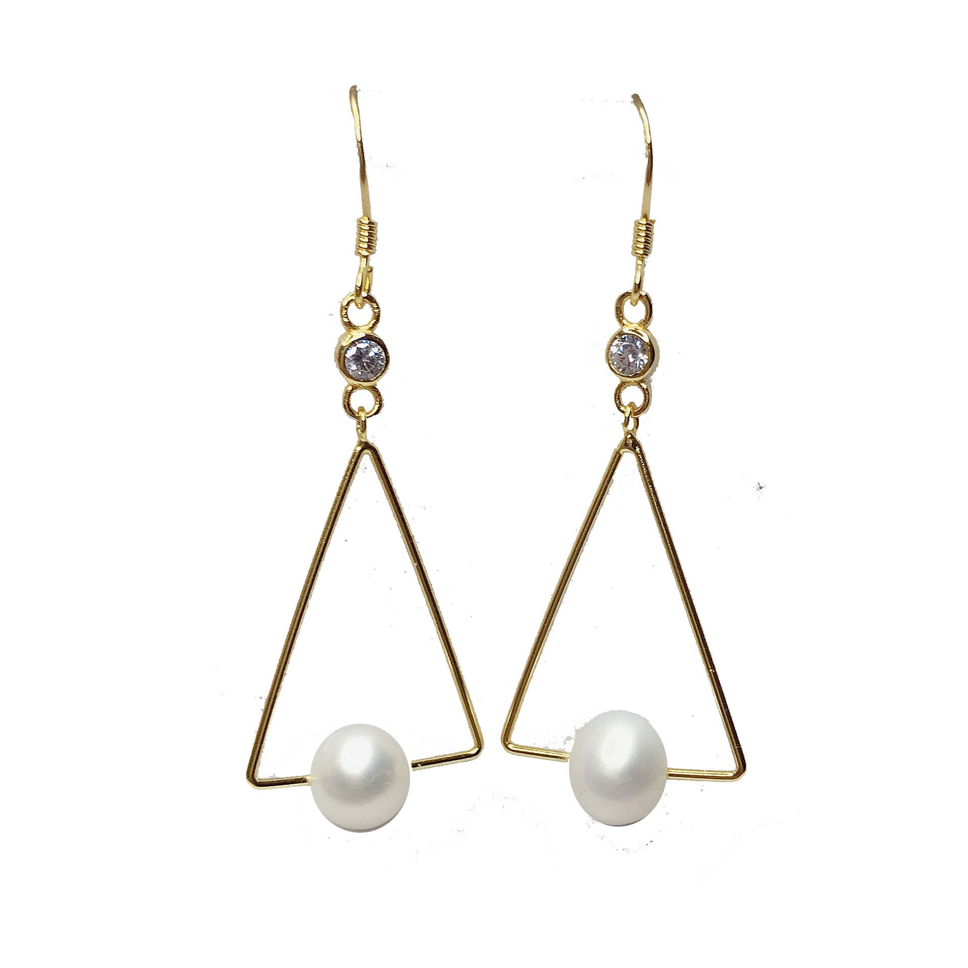 1 Pair Solid 925 Sterling Silver Earring Setting for Pearl or Etsy