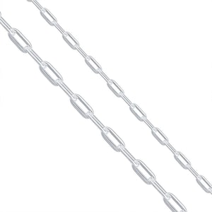 Chaîne en argent sterling S925 pour la fabrication de bijoux, chaîne en argent sterling, résultats de bijoux en gros