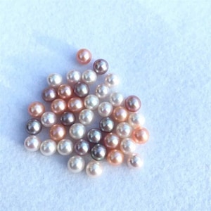 1 piece cultured freshwater pearl,  round pearl for pedant.ring,earring, bracelet, etc. jewelry DIY, gift DIY