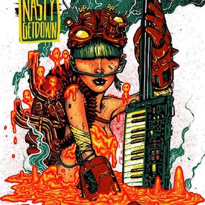 Big Ol' Nasty Getdown - Munk One - Creatures of Habit Limited Edition Print