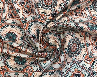 Kilim Design Fabrics,by the meters,Digital printed Polyester Fabrics,Klm3 Aztec,Ethnic